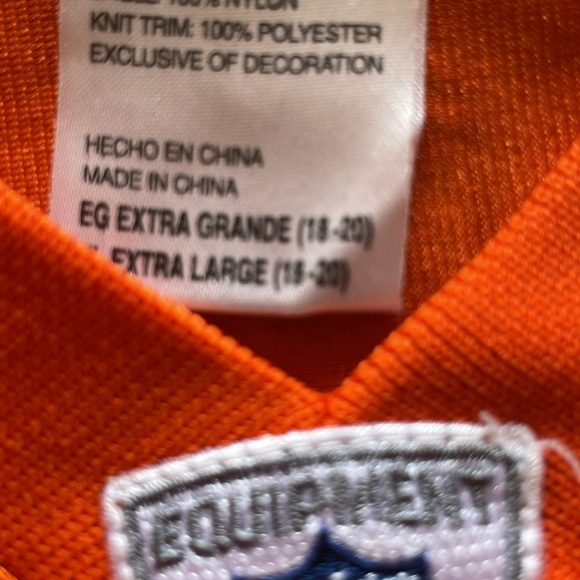 Miami Dolphins Reebok Orange Reggie Bush #22 Jersey Youth Size XL - Picture 4 of 8